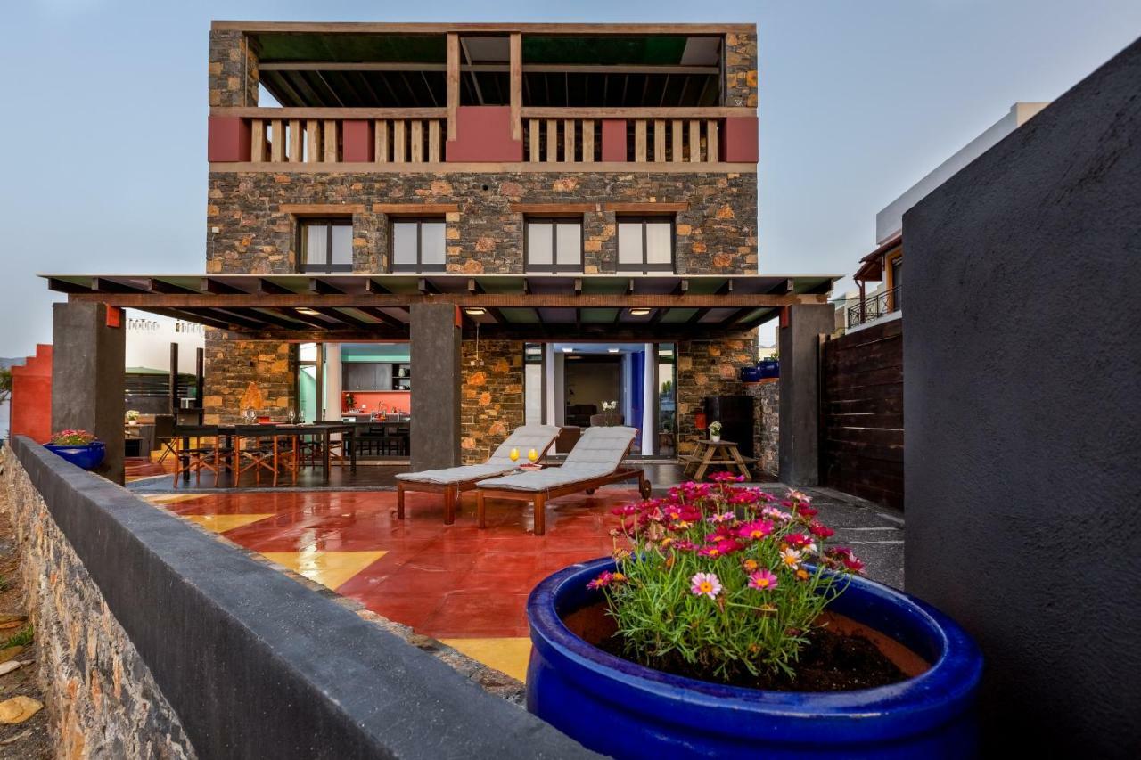 Villa Menelaos Mókhlos Exterior foto